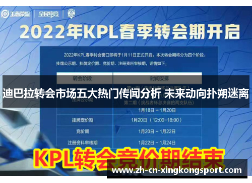 迪巴拉转会市场五大热门传闻分析 未来动向扑朔迷离